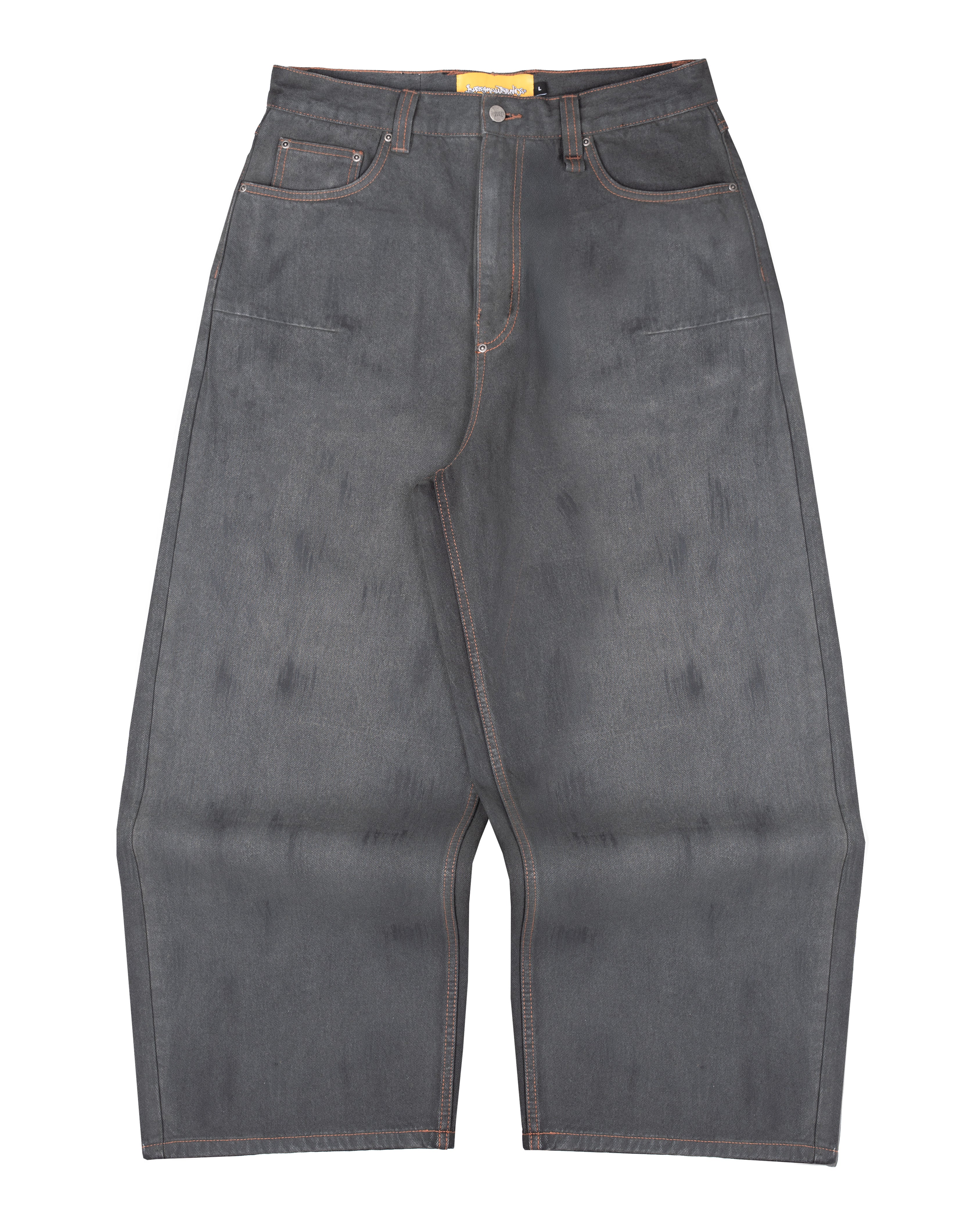 GREEN WAXED DENIM Image