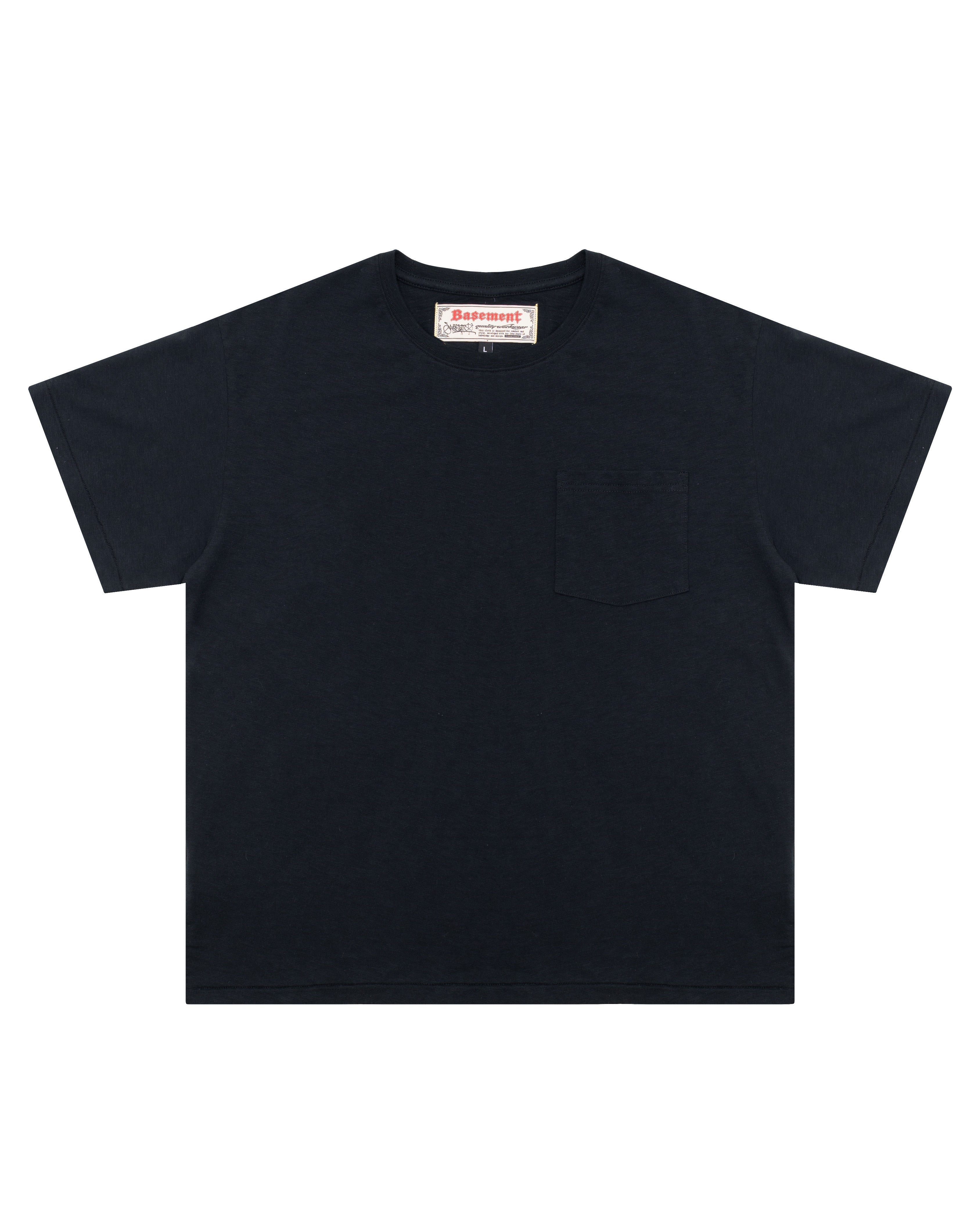 VINTAGE POCKET TEE (BLK) Image