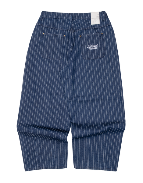 【DEARMINE】Stripe Balloon Denim Pants STRIPED BALLOON DENIM PANTS - Blue | ZARA United States