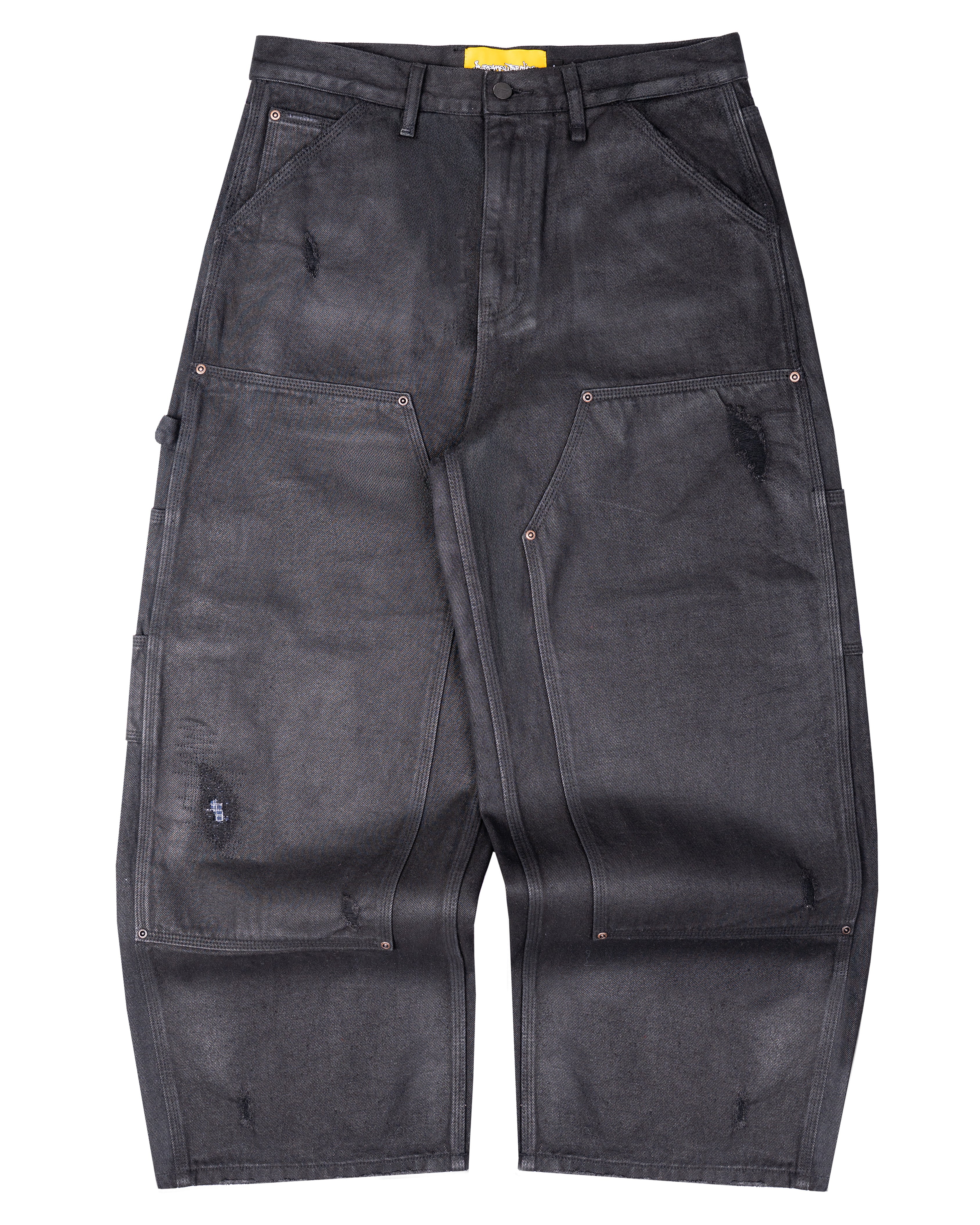 Waxed Denim Black