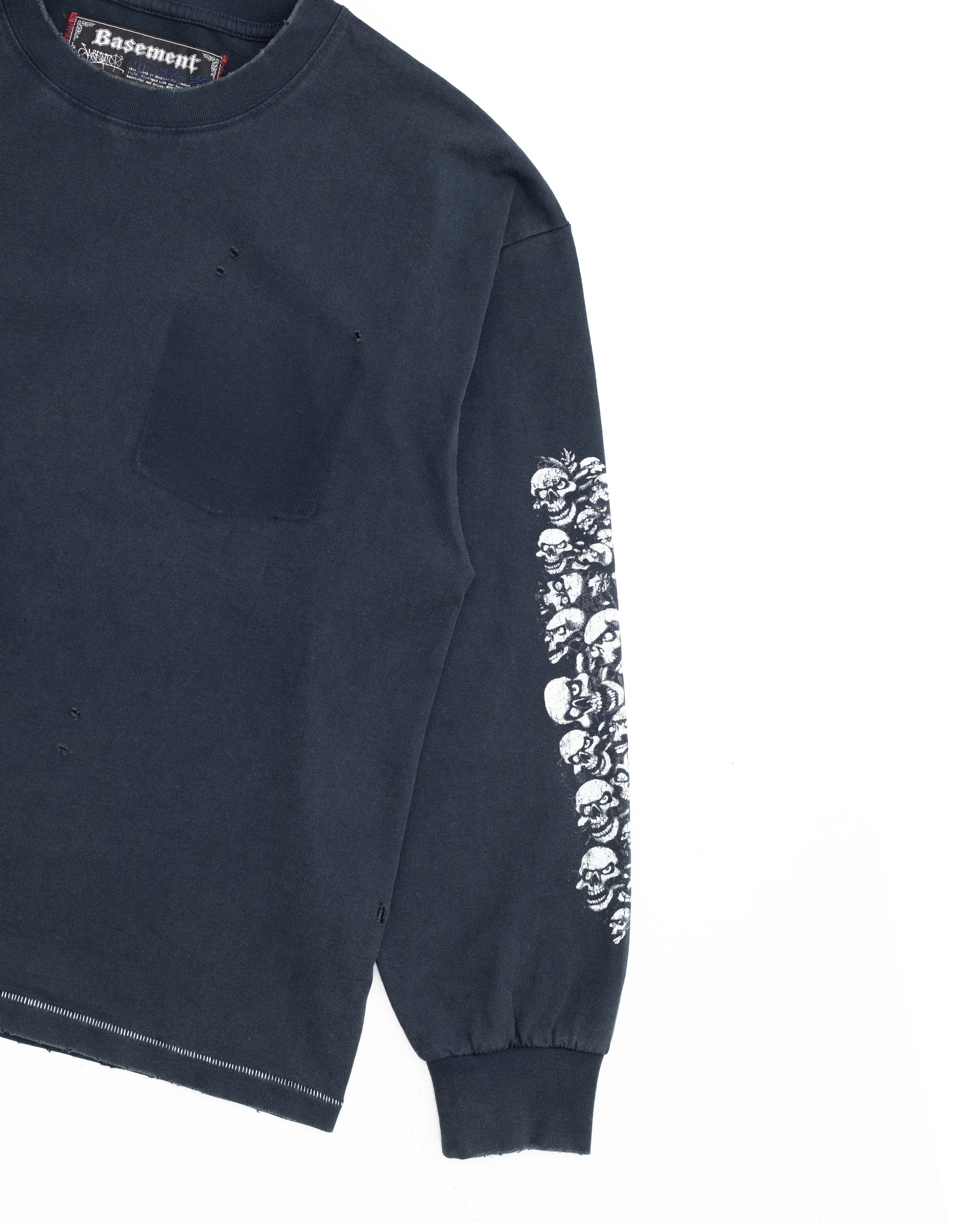 VINTAGE SKULL LONGSLEEVE Image 2