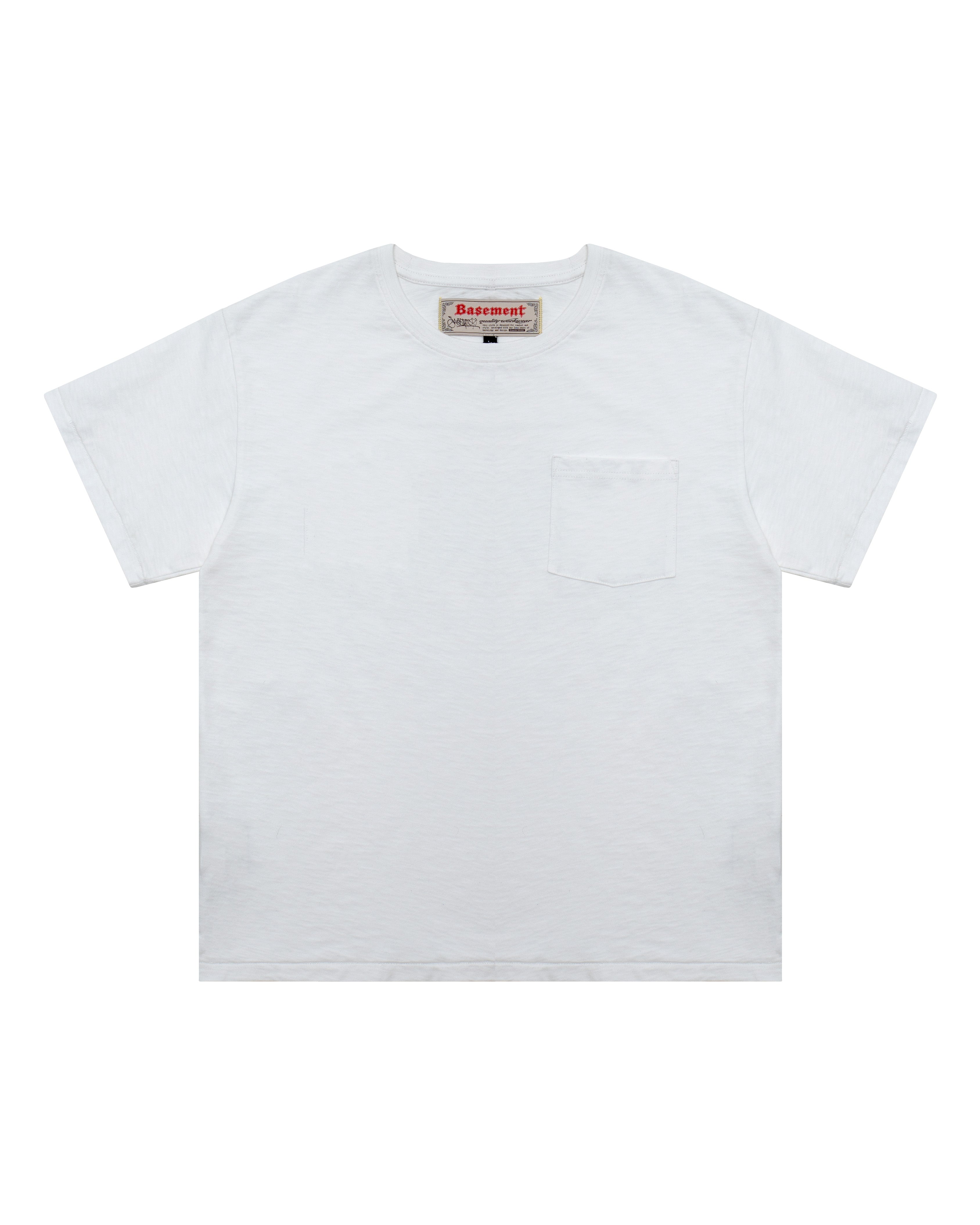 VINTAGE POCKET TEE (WHITE) Image